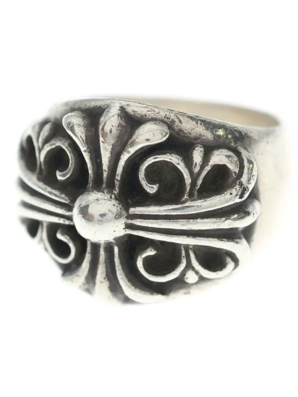 Chrome Hearts Keeper Ring Silver